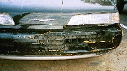 Front Bumper Damage
