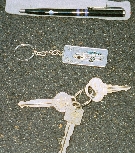 35th Keys, Key Chain, & Pen