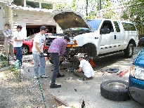 Working on second side
